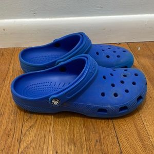 Blue Crocs